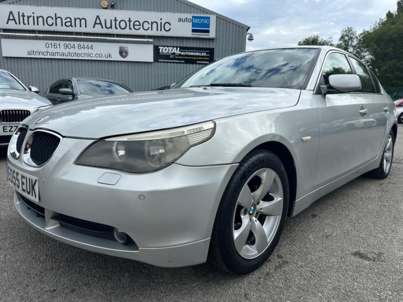 2005 BMW 5 Series 2.5 523i Se Auto Euro 4 4dr in Silver — image 1