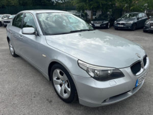2005 BMW 5 Series 2.5 523i Se Auto Euro 4 4dr in Silver — image 2