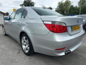 2005 BMW 5 Series 2.5 523i Se Auto Euro 4 4dr in Silver — image 5
