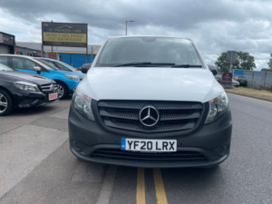 2020 Mercedes-Benz Vito 2.1 114 Cdi Pure Panel Van 5dr Diesel Manual Rwd L3 Euro 6 (s/s) (136 Ps) in White — image 2