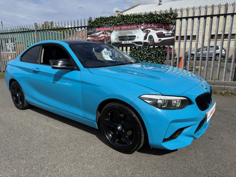 2017 BMW 2 Series 1.5 218i Sport Coupe in Blue — image 1