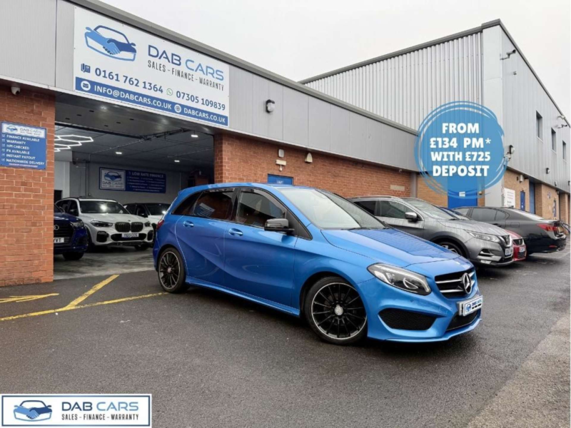 2015 Mercedes-Benz B Class 1.5 B180d Amg Line (premium) 7g-Dct Euro 6 (s/s) 5dr in Blue — image 1