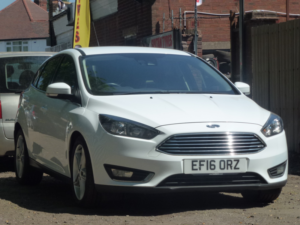 2016 Ford Focus 1.5t Ecoboost Titanium Hatchback 5dr Petrol Auto Euro 6 (s/s) (150 Ps) in White — image 2