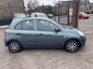 2012 Nissan Micra 1.2 12v Visia Hatchback 5dr Petrol Manual Euro 5 (80 Ps) in Grey — image 3