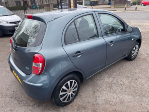 2012 Nissan Micra 1.2 12v Visia Hatchback 5dr Petrol Manual Euro 5 (80 Ps) in Grey — image 4