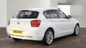 2013 BMW 1 Series 2.0 120d Sport Euro 5 (s/s) 5dr in White — image 5