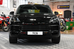 2019 Porsche Cayenne 3.0t V6 Coupe Pan Roof Bose 21" Alloys Sports Chrono Heated S/w in Black — image 4