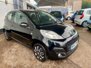 2012 Peugeot 107 1.0 12v Active in Black — image 3