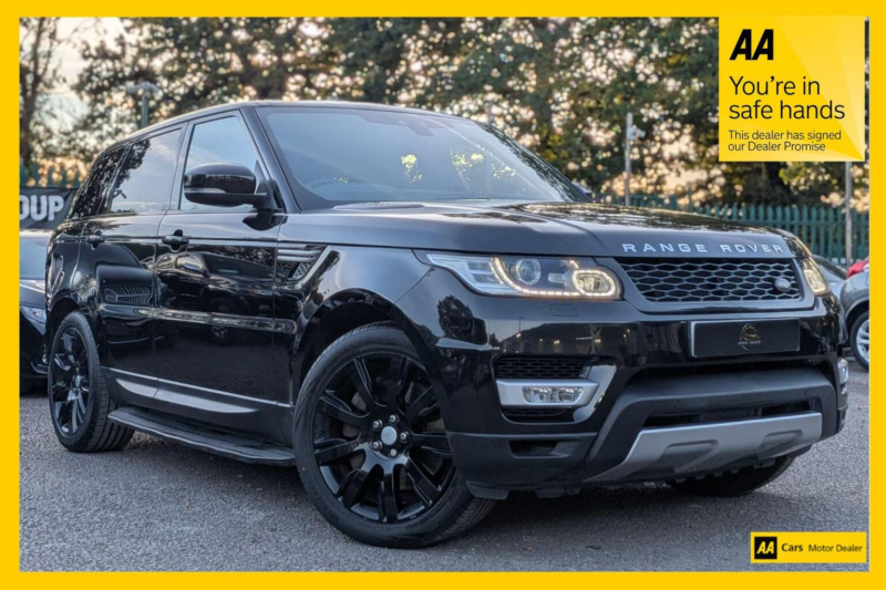 2017 Land Rover Range Rover Sport 3.0 Sd V6 Hse Auto 4WD Euro 6 (s/s) 5dr in Black — image 1