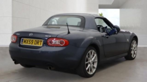 2009 Mazda Mx-5 2.0 I Sport Tech Grey Convertible 2dr 9 Stamps+leather in Grey — image 2
