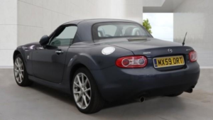 2009 Mazda Mx-5 2.0 I Sport Tech Grey Convertible 2dr 9 Stamps+leather in Grey — image 4