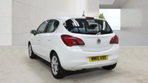 2015 Vauxhall Corsa 1.4 I Ecoflex Excite White 5dr 1 Keeper+low Tax in White — image 2
