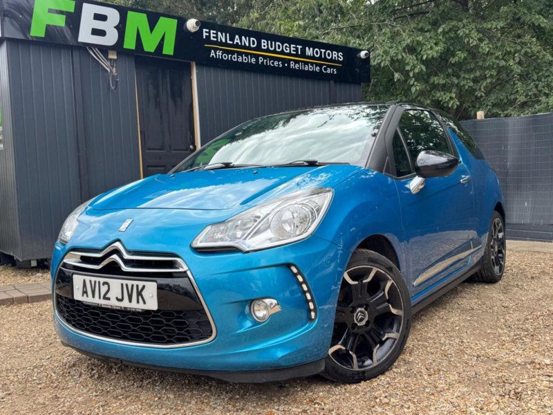 2012 Citroen Ds3 1.6 Vti Dstyle Plus Euro 5 3dr in Blue — image 1