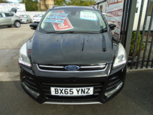 2015 Ford Kuga 2.0 Tdci Titanium X SUV 5dr Diesel Manual 2WD Euro 6 (s/s) (150 Ps) in Black — image 3