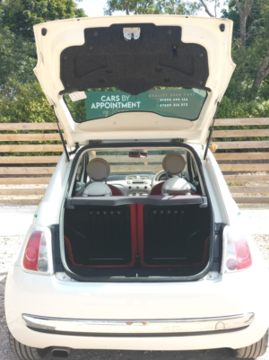 2011 Fiat 500 0.9 500 Twinair Lounge (acc) in White — image 2