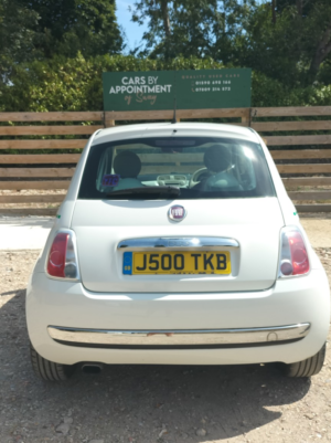 2011 Fiat 500 0.9 500 Twinair Lounge (acc) in White — image 4
