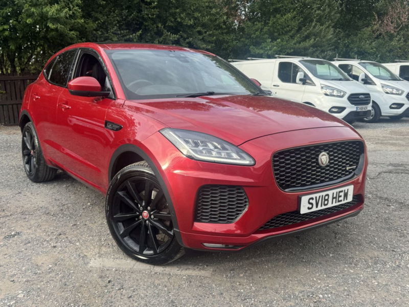 2018 Jaguar E-Pace 2.0 D180 R-Dynamic Se SUV 5dr Diesel Auto AWD Euro 6 (s/s) (180 Ps) in Red — image 1