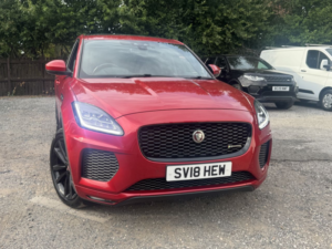 2018 Jaguar E-Pace 2.0 D180 R-Dynamic Se SUV 5dr Diesel Auto AWD Euro 6 (s/s) (180 Ps) in Red — image 2