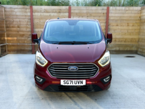2021 Ford Tourneo Custom 4 SEAT Auto Wheelchair Accessible Disabled Access Vehicle Wav in Red — image 4