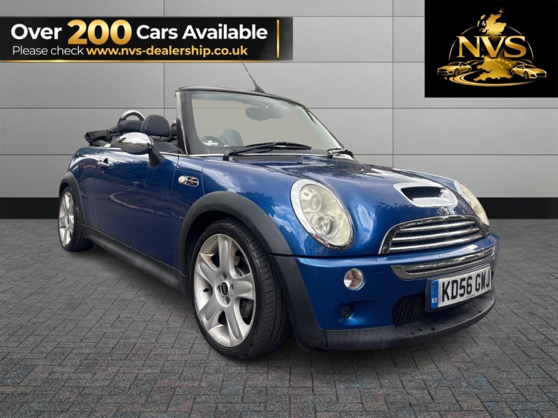 2006 MINI Convertible 1.6 Cooper S Convertible in Blue — image 1
