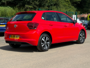 2019 Volkswagen Polo 1.0 Evo Se Hatchback 5dr Petrol Manual Euro 6 (s/s) (80 Ps) in Red — image 5