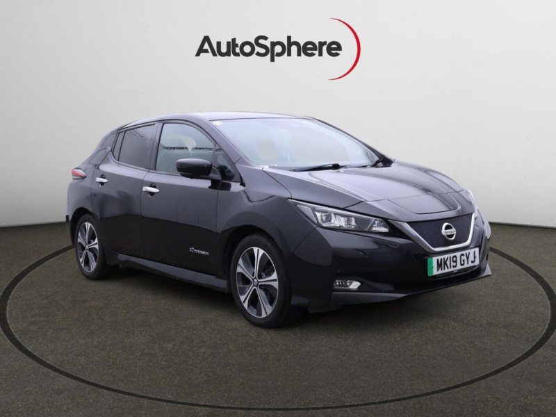2019 Nissan Leaf 40kwh Tekna Auto 5dr in Black — image 1