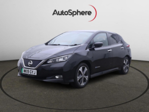 2019 Nissan Leaf 40kwh Tekna Auto 5dr in Black — image 2