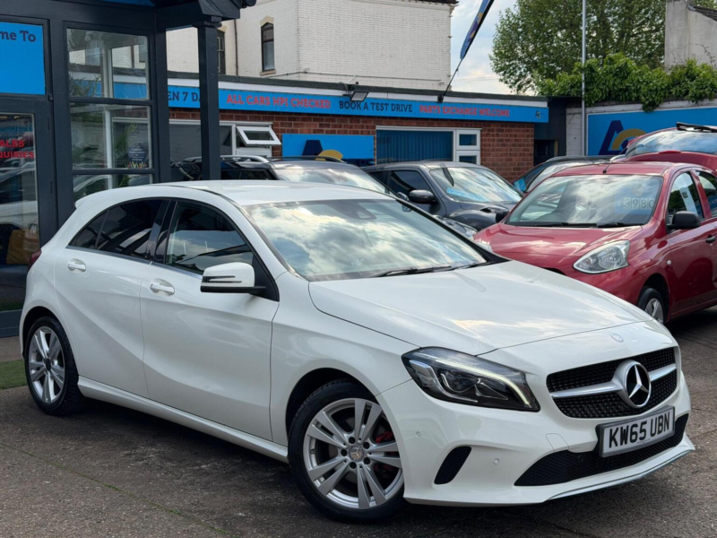 2016 Mercedes-Benz A Class 2.1 A200d Sport (premium) 7g-Dct Euro 6 (s/s) 5dr in White — image 1