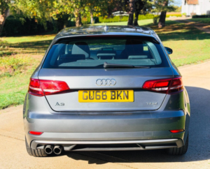 2016 Audi A3 1.4 Tfsi Cod Sport Sportback S Tronic Euro 6 (s/s) 5dr in Grey — image 4
