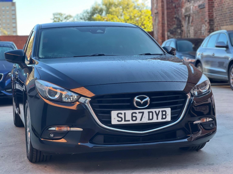 2017 Mazda Mazda3 2.0 Skyactiv-G Se-L Nav Euro 6 (s/s) 5dr in Black — image 1