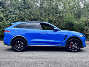 2019 Jaguar F-Pace 5.0 V8 Svr in Blue — image 4