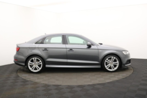 2018 Audi A3 2.0 Tdi 35 S Line Saloon 4dr Diesel Manual Euro 6 (s/s) (150 Ps) in Grey — image 2