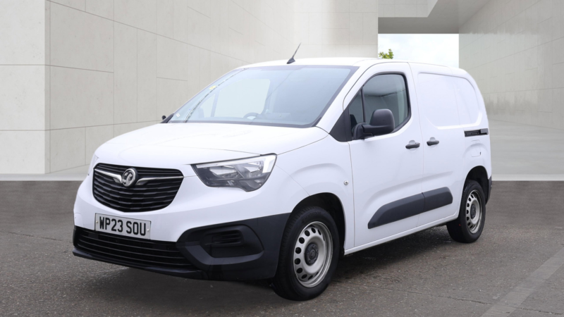 2023 Vauxhall Combo 1.5 Turbo D 2300 Prime Panel Van 5dr Diesel Manual L1 H1 Euro 6 100 Ps in White — image 1