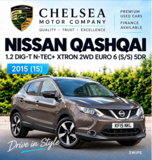2015 Nissan Qashqai 1.2 Dig-T N-Tec+ Xtron 2WD Euro 6 (s/s) 5dr in Beige — image 2