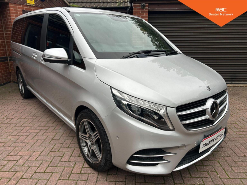 2019 Mercedes-Benz V Class 2.2 V220d Amg Line G-Tronic+ Euro 6 (s/s) 5dr 7 SEAT in Silver — image 1
