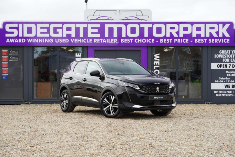 2023 Peugeot 3008 1.2 Puretech Gt Eat Euro 6 (s/s) 5dr in Black — image 1