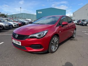 2020 Vauxhall Astra 1.2 Turbo Ultimate Nav Hatchback 5dr Petrol Manual Euro 6 (s/s) (145 Ps) in Red — image 2