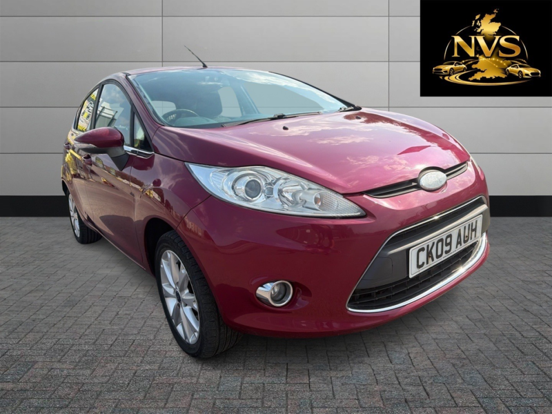2009 Ford Fiesta 1.4 Tdci Zetec in Red — image 1