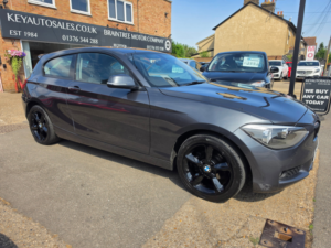 2014 BMW 1 Series 2.0 116d Se Hatchback 3dr Diesel Auto Euro 5 (s/s) (116 Ps) in Grey — image 2