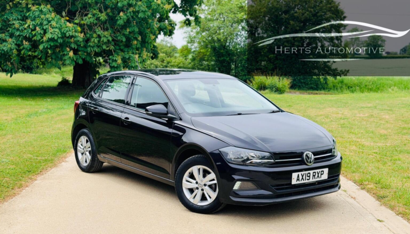 2019 Volkswagen Polo 1.0 Tsi Se DSG Euro 6 (s/s) 5dr in Black — image 1