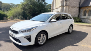 2019 Kia Ceed 1.0 T-Gdi Eco 2 Sportswagon Euro 6 (s/s) 5dr in White — image 3