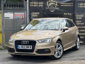 2013 Audi A3 1.8 Tfsi S Line Sportback S Tronic Euro 6 (s/s) 5dr in Beige — image 4