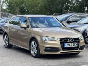 2013 Audi A3 1.8 Tfsi S Line Sportback S Tronic Euro 6 (s/s) 5dr in Beige — image 6