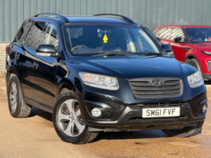 2011 Hyundai Santa Fe 2.2 Crdi Premium 4WD Euro 5 5dr (7 Seat) in Black — image 6