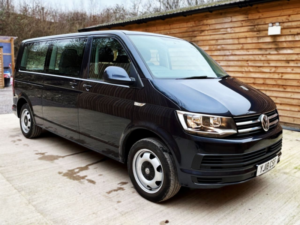 2018 Volkswagen Transporter Lwb Auto Twin Wheelchair Accessible Disabled Access Vehicle Wav in Blue — image 2