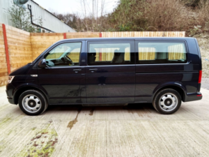 2018 Volkswagen Transporter Lwb Auto Twin Wheelchair Accessible Disabled Access Vehicle Wav in Blue — image 6
