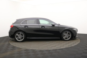 2020 Mercedes-Benz A Class 1.5 A180d Amg Line Hatchback 5dr Diesel 7g-Dct Euro 6 (s/s) (116 Ps) in Black — image 2