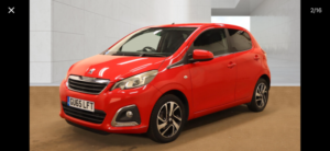 2015 Peugeot 108 1.2 Puretech Allure in Red — image 2
