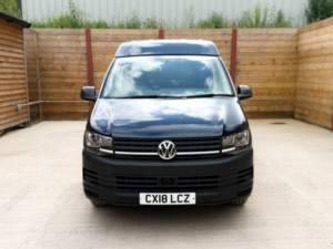 2018 Volkswagen Transporter Lwb Mr Auto Passenger Up Front Wheelchair Accessible Disabled Access Vehicle Wav in Blue — image 4