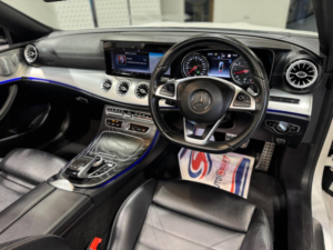2018 Mercedes-Benz E Class 3.0 E350d V6 Amg Line (premium Plus) Cabriolet G-Tronic+ 4matic Euro 6 (s/s) 2dr in White — image 2